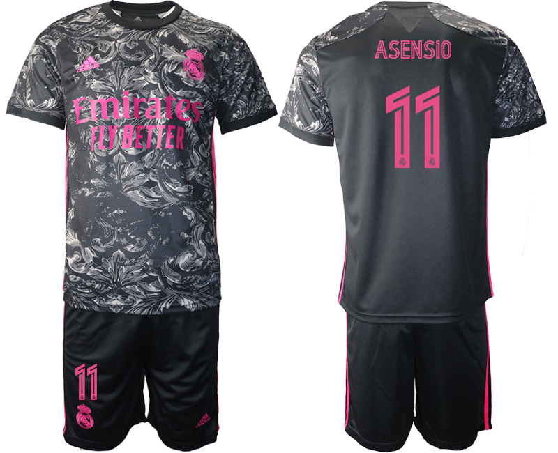 2021 Men Real Madrid away #11 soccer jerseys